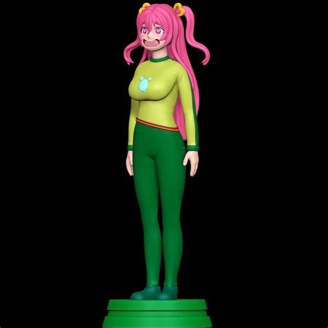 Co3d Kuuka Yolkian Outfit Princess Connect Redive 3d Print Model