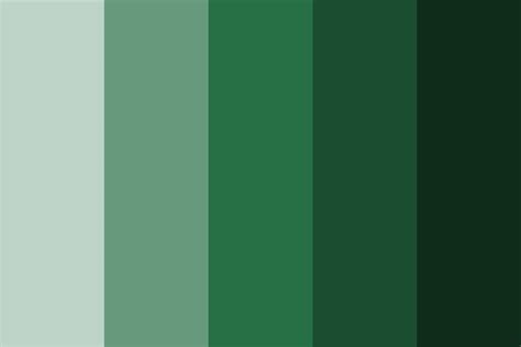 Slytherin Greens Color Palette Color Name Finder Green Color Pallete