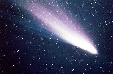 El cometa halley es el más famoso que jamás se ha avistado. O cometa Halley