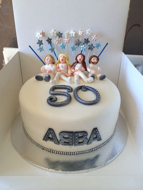 12 Abba Cake Ideas Abba Cake Themed Birthday Cakes