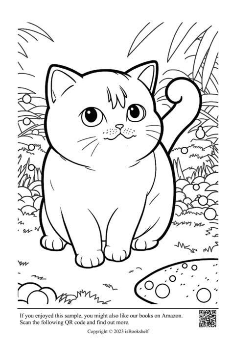 17 Cute Cat Coloring Page For Kids Isbookshelf