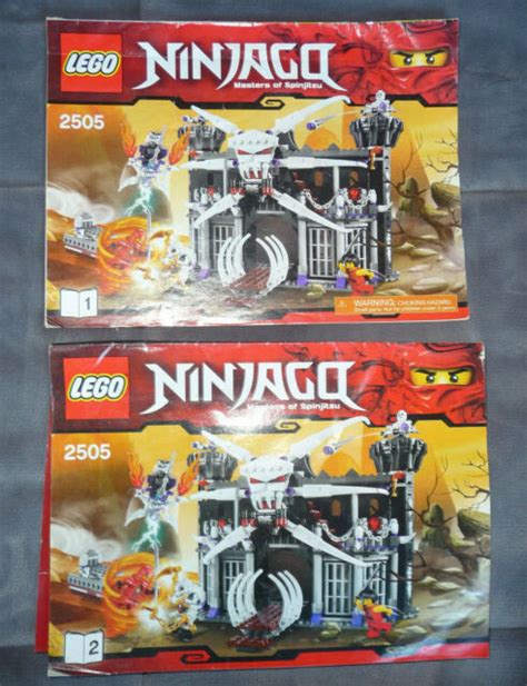 Lego Ninjago Garmadons Dark Fortress 2505 For Sale Online Ebay