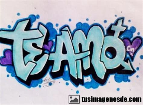 Recolectar 54 Imagem Dibujos De Graffitis Con La Palabra Te Amo