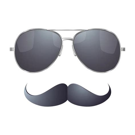 Glasses With Mustache — Stock Vector © Aleksandrsb 45017157