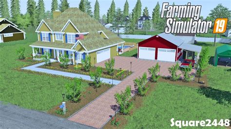 House And Garage Tour Homeowner Series Fs19 Youtube