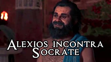 Assassin S Creed Odyssey Lore Alexios Incontra Socrate Youtube