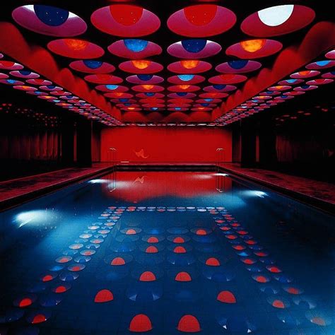 Swimming Pool By Verner Panton Hamburg 1969 Vitra Design Museum