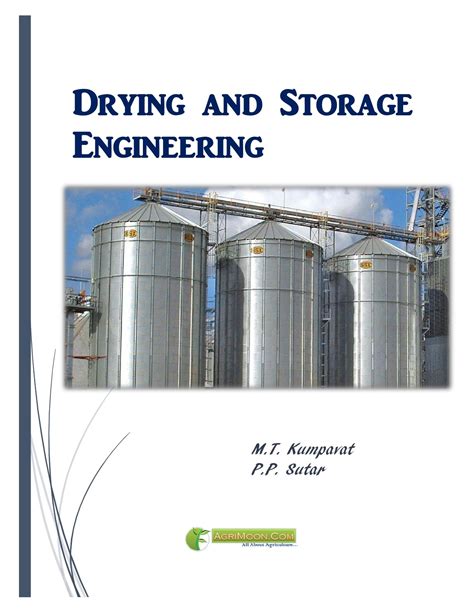 Drying And Storage Engineering Icar Ecourse Pdf Book Free Download