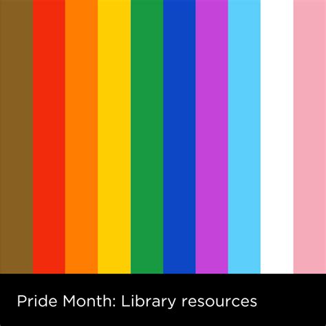 Pride Month Library Resources University Library News