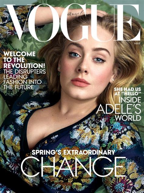 See Adele For Vogue By Annie Leibovitz Dscene