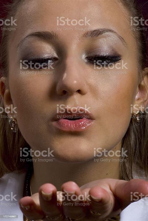 Blowing A Kiss Stock Photo Download Image Now Adult Artists Model