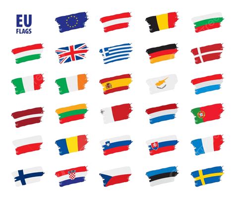 European Union Flag Vector Design Images Flags Of The European Union