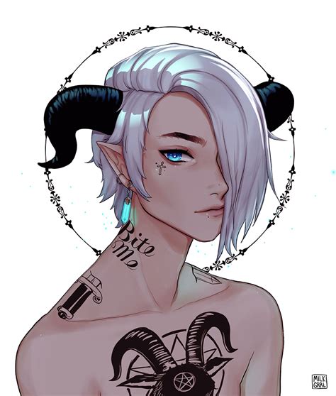 Pin By You Shmuck On My Demons Anime White Hair Boy White Hair Anime Guy Anime Demon Boy