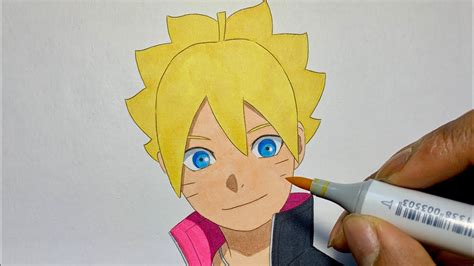 How To Draw Boruto Uzumaki Easy Boruto Naruto Next