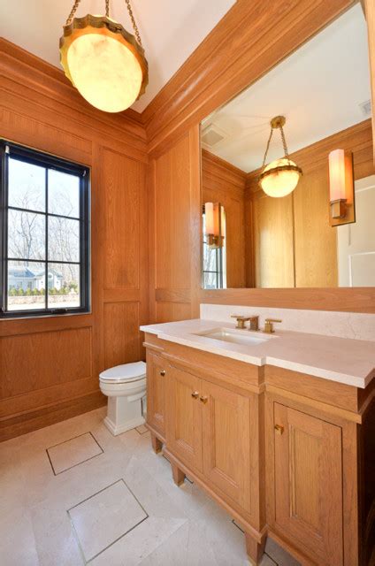Upper Saddle River Traditional Powder Room New York By Miterbox