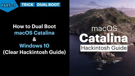 How To Dual Boot Macos Catalina And Windows 10 On A Pc Clear