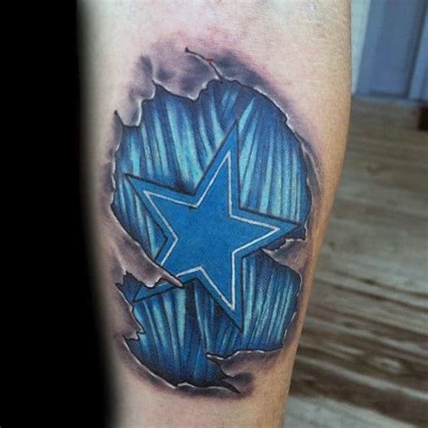 50 Dallas Cowboys Tattoos For Men Manly Nfl Ink Ideas