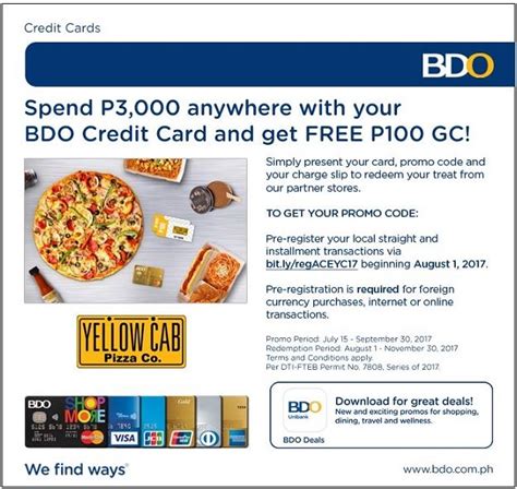 Manila Life Shop Choose Redeem With Your Bdo Credit Cards