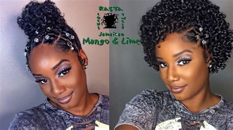 17 Exceptional Jamaican Hairstyles For Short Hair Collection Short Braids With Rubber Bands