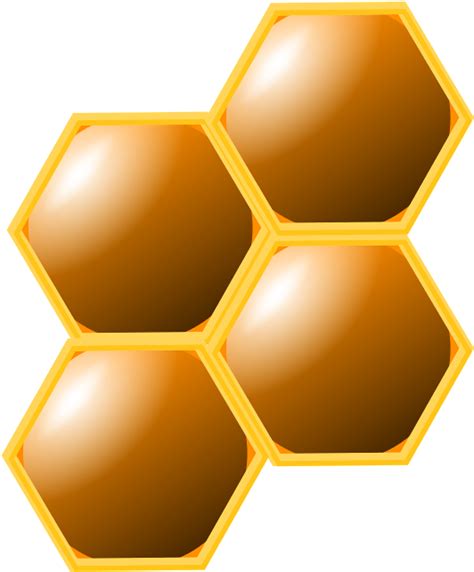 Download Hd Honeycomb Cliparts Of Bee Hives Png Transparent Png Image