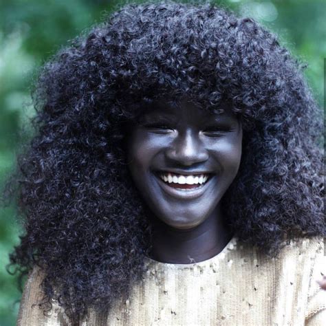 Meet Khoudia Diop A Strikingly Dark Skinned Model Who Turned Negativity Into Inspiration To