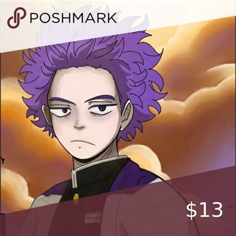 Shinsou Mha Demon Slayer Crossover Slayer Demon Art Prints