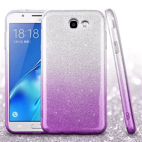 For Samsung Galaxy J7 Perx J7v Shine Hybrid Hard Case Rubber Cover