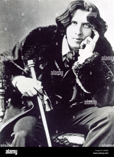 Oscar Wilde 1854 1900 Irish Writer And Poet Stock Photo Alamy