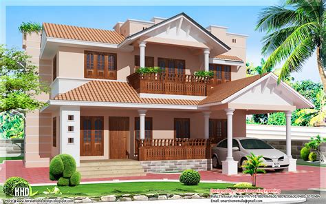 Aside from style, number of bedrooms, bathrooms and basement, the following are sought after features that are included in floor and home plans 1900 sq.feet Kerala style 4 bedroom villa - Kerala home ...