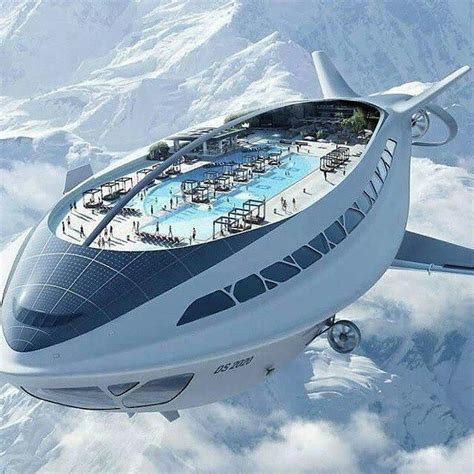 Zeppelin Cruise Ship Futuristic Art Futuristic Technology Futuristic