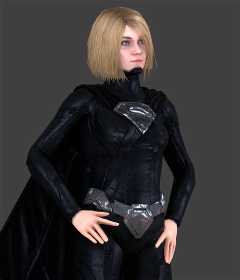 Injustice 2 Dark Supergirl By Eveniz On Deviantart