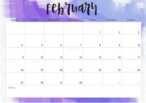 February 2019 Desk Calendar Deskcalendar Printablefebruary 2019