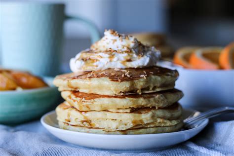 Orange Sour Cream Pancakes With Cointreau Maple Syrup Emi Cooks