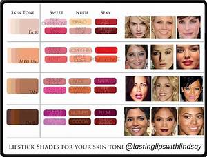 Natural Lip Color Chart Mina Pape