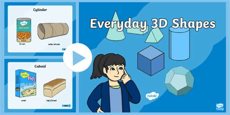 3d Shapes Year 1 Powerpoint Everyday Examples Twinkl