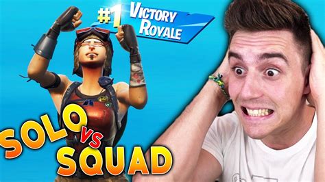 Solo Vs Squad 🔥 Youtube