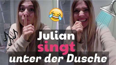 Julian Singt Unter Der Dusche Heimlich Gefilmt 😏😂