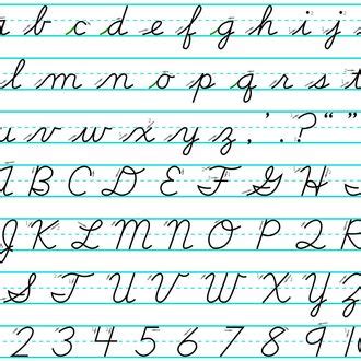 Might not be the best but works for practicing cursive writing. Conservatives Are Very Upset That Kids These Days Can't ...