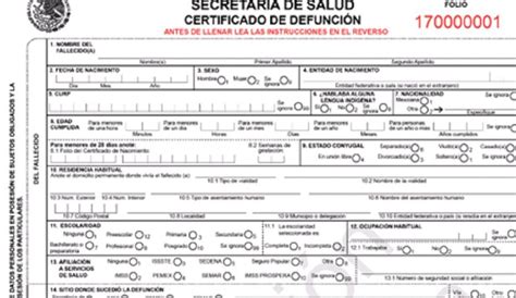 Cómo obtener Certificado de defunción en México