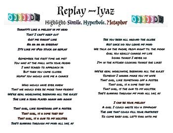 Figurative language cannot be separated with figure of speech. Figurative Language in Popular Songs with Answer Key by mskcpotter