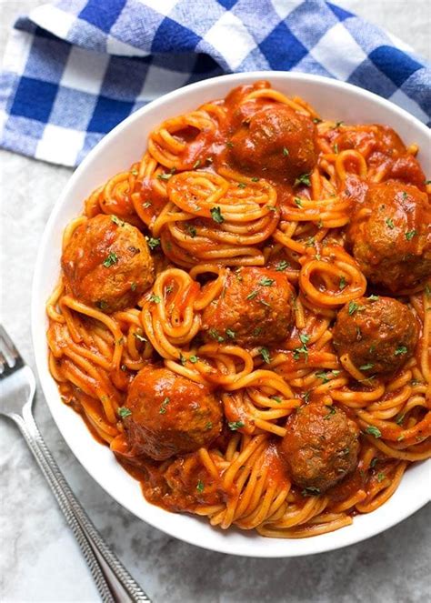 This particular spaghetti and meatballs recipe was given to us by rick mindermann of our local italian grocery store corti brothers. Instant Pot Spaghetti and Meatballs | Simply Happy Foodie