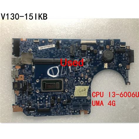 Used For Lenovo V130 15ikb Laptop Motherboard With Cpu I3 6006u 4g Uma