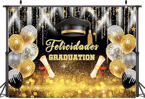 7x5ft 2023 Class Graduation Backdrop Congratulations Congrats Grad