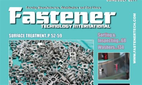 Fastener Technology International Fastener News Desk