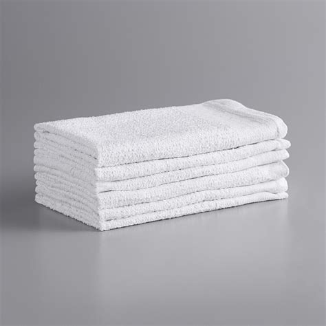 Monarch Brands Multi Purpose White Terry Cloth Towels In Bulk 40 Lb