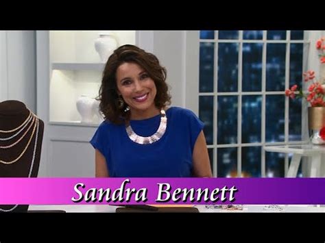 She is best at grabbing the attention of millions of people on their tv screens. QVC Host Sandra Bennett - YouTube