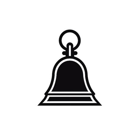 Premium Ai Image A Close Up Of A Bell On A White Background With A