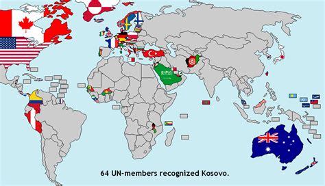 Kosovo was last to go its own way following the break up of former yugoslavia. International recognition of Kosovo in 2009 1020x587 : MapPorn
