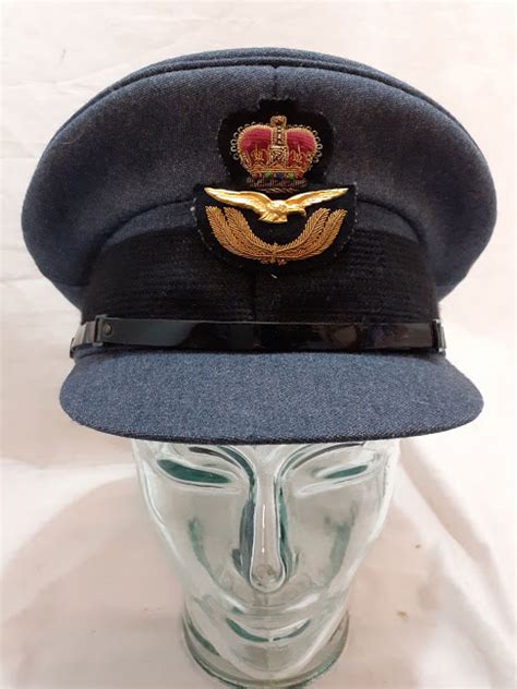 Raf Officers Peaked Cap With Bullion Badge Walk This Way