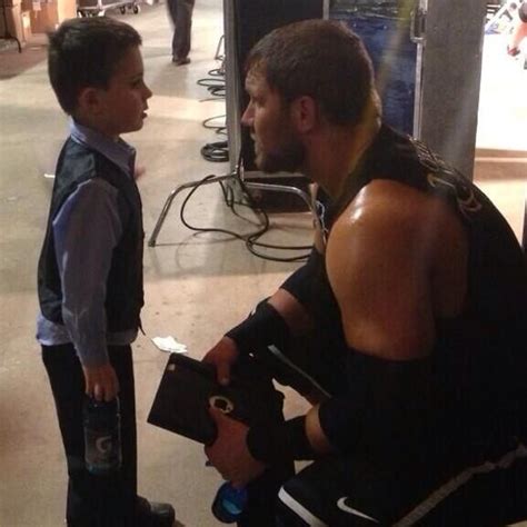 Joe Hennig Curtis Axel And His Son Brock At A Wwe Live Event Curtis